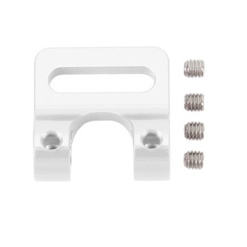 1/10 aluminiowa owiewka do zderzaka rurowego RC regulowana srebrna