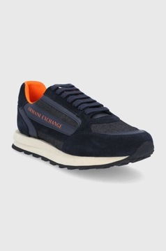 Armani Exchange Buty sneakersy granatowe 43