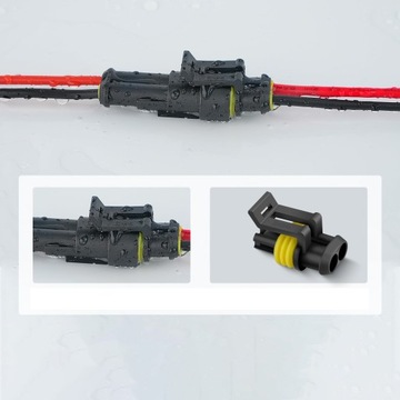 12 шт. НАБОР ГЕРМЕТИЧНЫХ РАЗЪЕМОВ SUPERSEAL ДЛЯ ЗАГЛУШКИ ШКАФА Водонепроницаемый автомобильный