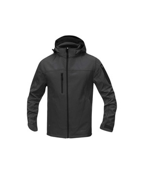 CZARNY MĘSKI SOFTSHELL Z KAPTUREM ARDON SPIRIT XS