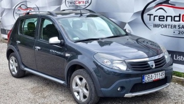 Dacia Sandero I Hatchback 5d 1.6 MPI 87KM 2009 Dacia Sandero Stepway 1.6 87 KM I rej 2010 r. Navi bezwypadkowa serwisowa, zdjęcie 12