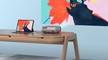 Projektor LED D1000 Wi-Fi Bluetooth + Ekran Torba