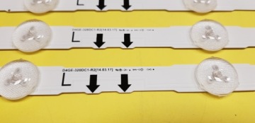 ПОЛОСКИ 4 шт SAMSUNG UE32H5500 UE32J5500 UE32J5100