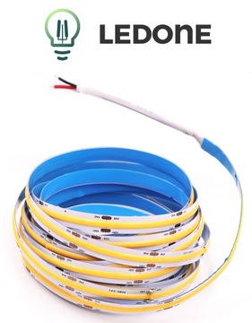 Taśma LED COB 480 diod na metr 12V Neon Ciepły 1 metr - linia LED