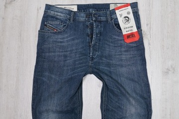 DIESEL D-EETAR TAPERED JEANSY spodnie męskie PREMIUM 33/34 pas 84