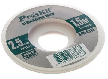 Pro'sKit 8PK-031C оплетка жестяная 2,5 мм х 1,5 м