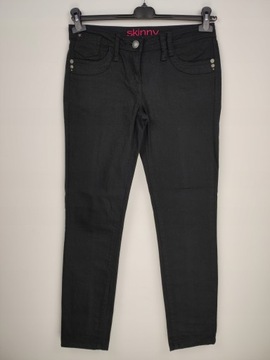 NEXT SKINNY DAMSKIE CZARNE SPODNIE JEANS rozm. 38