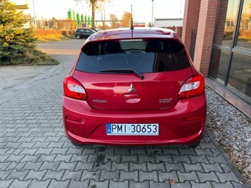 Mitsubishi Space Star Hatchback 5d Facelifting 1.2 80KM 2020 Mitsubishi Space Star 1.2 benzyna 80 KM automat zarej w PL zadbany za, zdjęcie 5