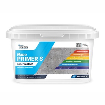NanoPRIMER S GRUNT z piaskiem kwarcowym 20kg