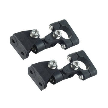 UCHWYTY OBEJMY DO HALOGENÓW 2 SZT. NA GMOLE MOTOCYKLA 22-28 MM