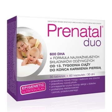 Prenatal Duo Classic 30 Tab + 60 Kaps
