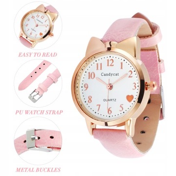 1 шт. светящиеся часы для девочек