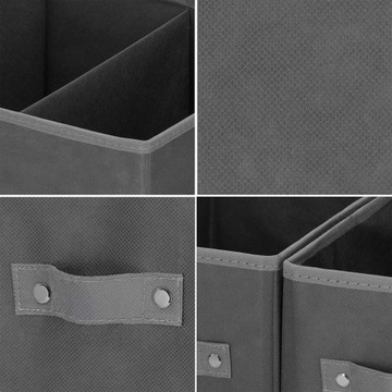 ОРГАНАЙЗЕР ДЛЯ ЯЩИКОВ, ШКАФОВ ДЛЯ БЕЛЬЯ, НОСКОВ, НАБОР ДЛЯ БЕЛЬЯ 4x КОРОБКА