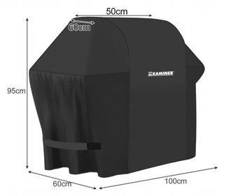 Крышка для барбекю Kaminer 60 x 100 x 95 см