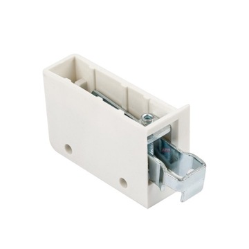 МЕБЕЛЬНЫЙ КУЛОН ПРАВЫЙ + ЛЕВЫЙ ДЛЯ ШКАФОВ, БЕЛЫЙ, 1 КОМПЛЕКТ.