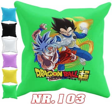 POSZEWKA NA PODUSZKĘ JAŚKA DO PRZEDSZKOLA DRAGONBALL+ IMIĘ GRATIS