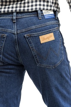 Męskie spodnie jeansowe proste Wrangler TEXAS W35 L34