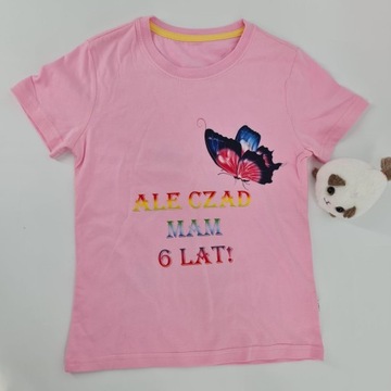 BLUZKA NA URODZINY, ŚWIETA KOLORY ROZMIARY WŁASNY NAPIS GRAFIKA LOGO