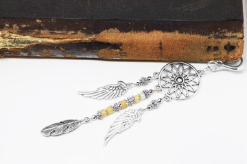 ZAKŁADKA DO KSIĄŻKI łapacz snów ŻÓŁTY AWENTURYN