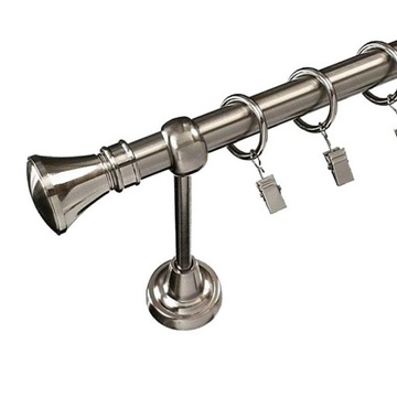 KARNISZ z zakończeniami 300 cm 19 mm ciche żabki