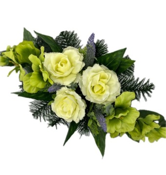 Bugste Adropment Composition для могильного кладбища искусственные цветы