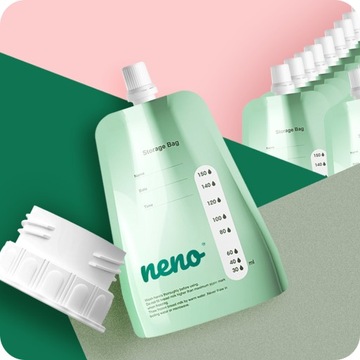 NENO Пакеты с адаптером для заморозки продуктов, 20 шт.