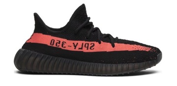 Adidas Buty męskie sportowe Yeezy 350 v2 Core Black Red r. 44