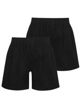 George Spodenki w-f bawełna 2-pack czarne 146/152