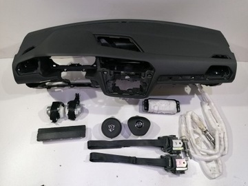 VW TIGUAN 2 II DESKA KONSOLA AIRBAG PODUSZKI PASY
