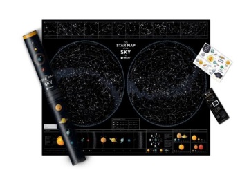 Карта зоряна неба STAR MAP OF THE SKY