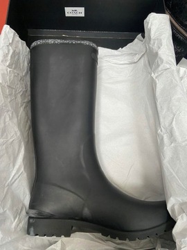 COACH Kalosze Riley Rain Boot C5912 10011291EDC R40,5