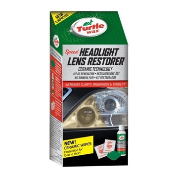 TURTLE WAX Zestaw do regeneracji reflektorów