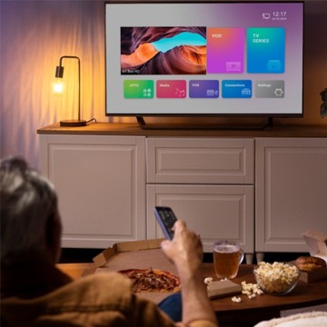 Dekoder IPTV 4K HDR Apebox OL Linux OS WiFi KODI Stalker M3U TV internetowa