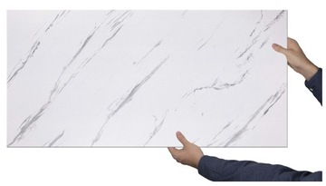 PANELE kasetony ścienne biały marmur100x50cm 0,5m2 7214XL jak CARRARA