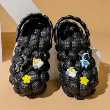 Summer Men Sandals Bubble Ball Slippers With Charm