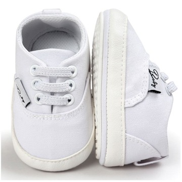 BUCIKI Buty NIEMOWLĘCE Dziecięce Trampki roz 19 NIECHODKI 7-12m