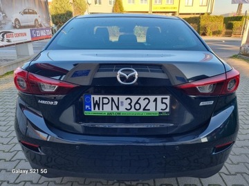 Mazda 3 III Sedan 2.0 SKYACTIV-G 120KM 2014 Mazda 3 III 2.0 120KM nawigacja skóra ksenony alufelgi super stan gwarancja, zdjęcie 6