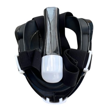 Маска для дайвинга, плавания, полного лица с трубкой, L/XL ПРЕМИУМ