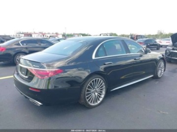 Mercedes Klasa S W223/V223 2022 Mercedes-Benz Klasa S 580, 2022r., 4x4, 4.0L 4.0 Benzyna 496KM, zdjęcie 6