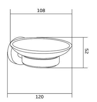 MEXEN REMO НАСТЕННАЯ МЫЛЬНИЦА ХРОМИРОВАННОЕ СТЕКЛО