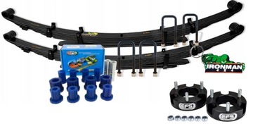 WZMACNIANE RESORY LIFT +2'' (300kg) MITSUBISHI L200 2005-15 IRONMAN + EFS