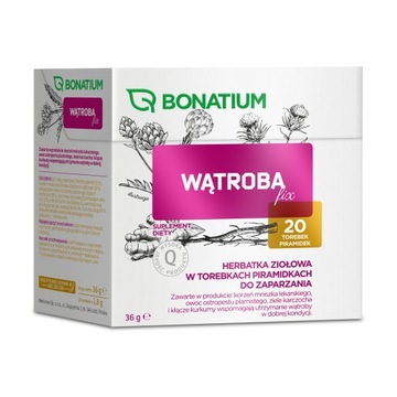 BONATIUM Wątroba Herbatka Ziołowa 20 torebek
