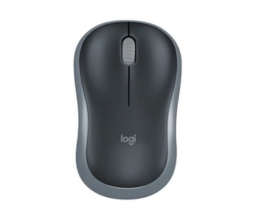 НОВАЯ беспроводная мышь LOGITECH M185 Nano, серая