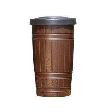 Контейнер Woodcan Brown Rain Barrel 265 л Idwo265-R222