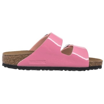 Buty Klapki Birkenstock Arizona BS Patent Candy Pink 1026957 Różowe