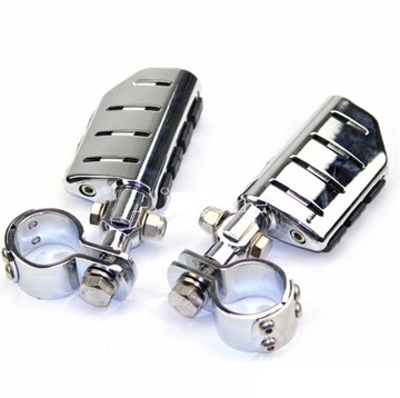 СУМКИ ДЛЯ ПРОГУЛКИ, ХРОМИРОВАННЫЕ ПОДНОЖКИ HARLEY CHOPER ДЛЯ защитных дуг