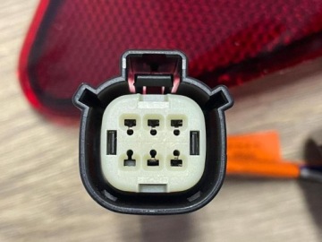 Разъем порта отражателя зарядки Tesla Model X S, откидная заглушка