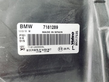 BMW 1 E87 E81 E82 LCI FACELIFT 08-11R LEVÝ SVĚTLO PŘEDNÍ XENON DISKRÉTNÍ ORIG EU