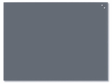 ДОСКА СЕРАЯ МАГНИТНАЯ СТЕКЛО 60x80 см NAKED