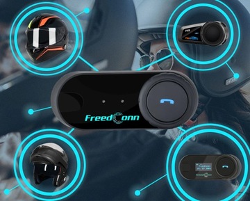 2x МОТОЦИКЛОВЫЙ ИНТЕРКОМ FREEDCONN T-COM VB V3 PRO BT